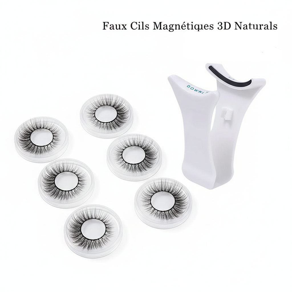 1pair Magnetic Eyelashes Handmade 3D Natural Magnetic False Eyelashes Reusable Magnetic Eyelashes Tweezers Set Wholesale